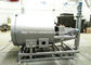 gas de los hornos de la fusión del metal del polvo del cinc de 7.5KW 1500Kgs y de fuel