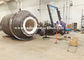 2000kg tipo rotatorio máquina de la fusión del metal, horno fusorio del pedazo de aluminio