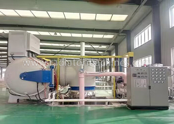 comprar Horno de brasado eléctrico al vacío para radiadores de aluminio intercambiadores de calor Fabricación en línea