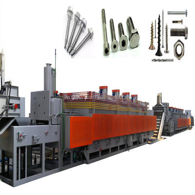 comprar WONDERY Horno de Malla Continua de Revenido y Cementación Eléctrica con Control Preciso de Temperatura 500KW para Tratamiento Térmico de Sujetadores Fabricación en línea