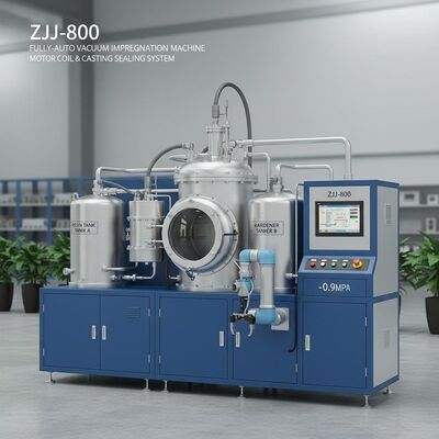 comprar Máquina de impregnación al vacío totalmente automática con vacío de -0,09 MPa y tanque de 800 × 600 × 400 mm para bobinas de motor y piezas fundidas Fabricación en línea