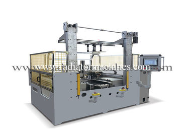 comprar Máquina de aluminio de alta calidad de la asamblea de base del radiador con la función superior de la compresión Fabricación en línea