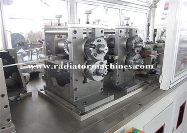comprar Cadena de producción de alta velocidad del radiador para hacer intercambio de calor aletas onduladas Fabricación en línea