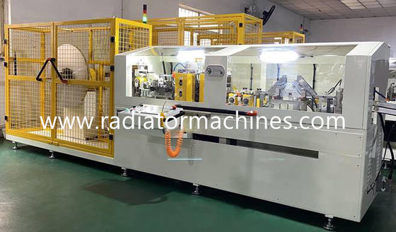 comprar máquina de la aleta del radiador de 300M/Min Double Tray Aluminum Fabricación en línea