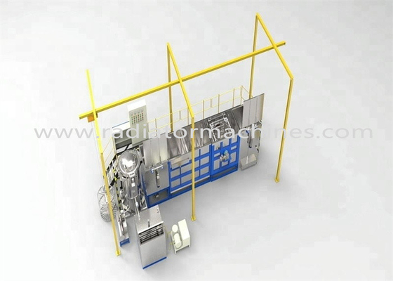 comprar Los bastidores de aluminio limpian el diámetro máximo del equipo con la aspiradora de la impregnación de la presión 1500 milímetros Fabricación en línea