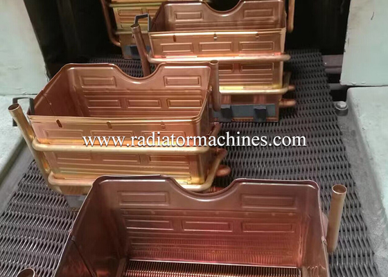 Horno que suelda de cobre de la atmósfera continua 850 grados para los radiadores de los calentadores