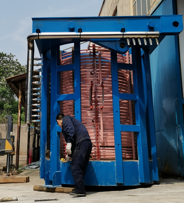 Fundición del horno de inducción de la fusión del metal de G 1T 2T 5T que echa el horno industrial eléctrico