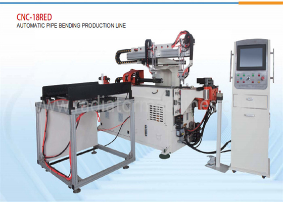 Línea de producción automática de flexión de tuberías con alta precisión de flexión