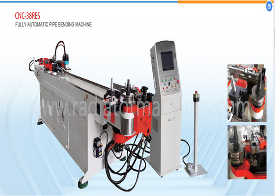 Máquina de flexión automática CNC-38RES para tuberías redondas con servoacción eléctrica