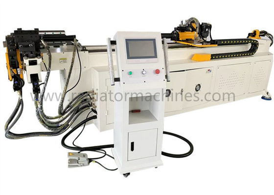 Máquina para doblar tuberías totalmente automática DW50CNC-2A1S para tuberías rectangulares y redondas