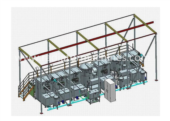 Equipo de impregnación al vacío de tipo de recuperación totalmente automático para piezas fundidas