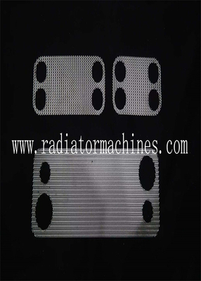 Las aletas de aluminio con alfiler de placas de aluminio con exchanger de calor