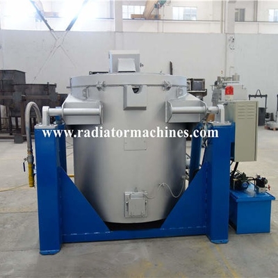 Hornos de aluminio de la fusión del metal del pedazo del gas 350kg/H del LPG