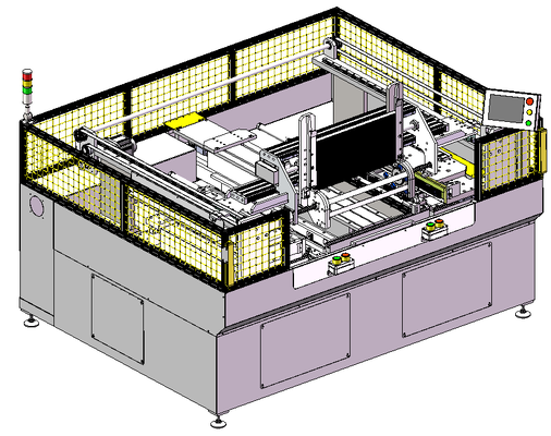 Altura del núcleo de 330-800 mm | Máquina automática de ensamblaje de núcleos de radiadores para colocación de tubos | Línea de producción de conjuntos de núcleos de una sola fila para radiadores automotrices
