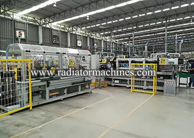 180 altura ondulada de alta velocidad de la aleta 8m m de la máquina de aluminio de la aleta de M/Min
