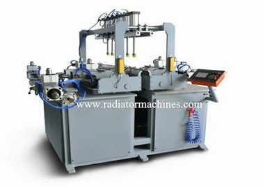 Tipo neumático el prensar lateral manual de la máquina del tanque plástico del radiador que prensa