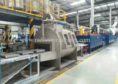 Horno que suelda del radiador de aluminio auto de 6 metros 1200 * 250 milímetros