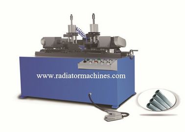 Máquina que chaflana del tubo del extremo de aluminio del doble, máquina que chaflana automática