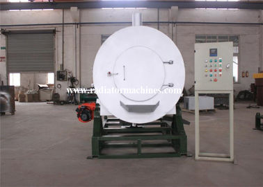 Horno rotatorio de fuel de la fusión del metal para la planta de fundición de la ventaja 1000kg
