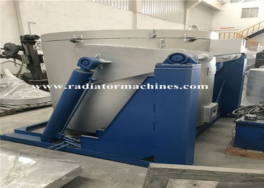 tipo inclinable hidráulico del horno de aluminio de la fusión del metal del gas natural 1200Kg