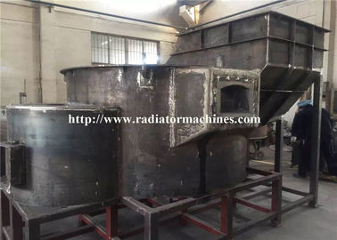 hornos de inclinación hidráulicos de la fusión del metal del gas natural 1200Kg