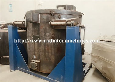 aluminio 1000kg que titula la dimensión eléctrica del horno fusorio el 1.7*1.6*1.4m del crisol