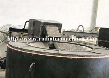 Aluminio de fuel inmóvil 100KG del horno de la fusión del metal