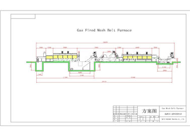 Gas natural 150KG/horno del tratamiento térmico de H para el proceso de amortiguamiento y de temple brillante