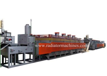 Horno del transportador de correa de la malla del gas de la capacidad grande para los tornillos y los clavos 1000kg/hora