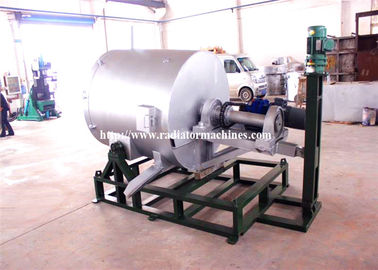 gas de los hornos de la fusión del metal del polvo del cinc de 7.5KW 1500Kgs y de fuel