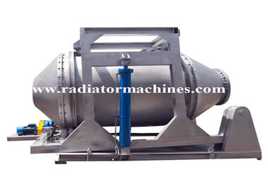 2000kg tipo rotatorio máquina de la fusión del metal, horno fusorio del pedazo de aluminio