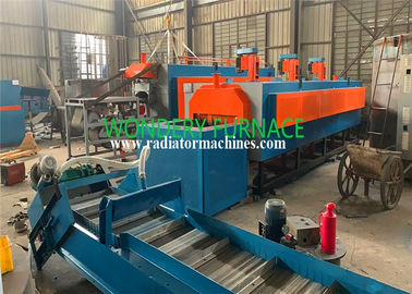 tratamiento térmico continuo del tornillo de 500kg/H Mesh Belt Quenching Furnace For y clavos concretos
