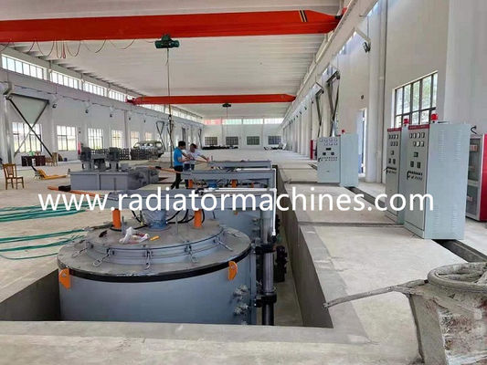 Horno ahorro de energía de Pit Type Gas Heating Nitriding