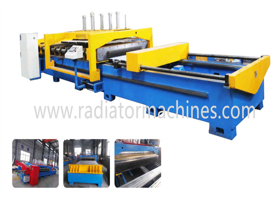 Máquina horizontal 4000m m de la HVAC del ampliador del tubo del CNC para el cambiador de calor