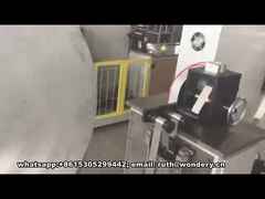 Máquina de fabricación de aletas onduladas de radiador