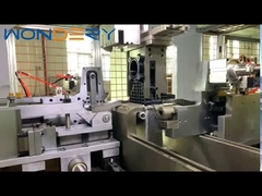 Máquina de crimpado para tanques de plástico de radiador automático tipo servo