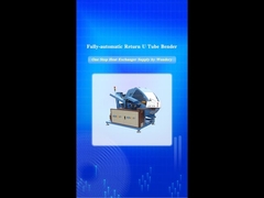 Máquina dobladora de tubos en U de retorno corto completamente automática, dobladora de tubos para acondicionadores de aire