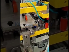 Máquina de prensa de aletas de alta velocidad de 65 toneladas, máquina de estampado de aletas con matriz de aleta progresiva