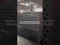 Tanque de limpieza de rotación de 6 lados para el proceso de impregnación al vacío