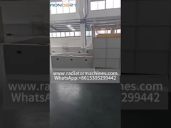 Línea de horno de brasado de aluminio CAB para intercambiadores de calor de aluminio