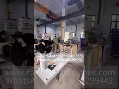 máquina de molino de rodillos de aleta de radiador de aluminio