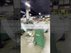 Máquina de estampado de aletas de aluminio para aletas de intercambiadores de calor de generadores de energía