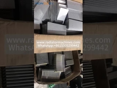 Velas de intercambiador de calor de plano ondulado lanzado para generadores de energía, buques, aviones, vehículos eléctricos