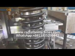 Máquina de estampado de aleta de aluminio ondulado con alfiler