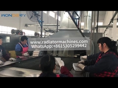 Horno de brasado continuo de aluminio para radiadores, condensadores