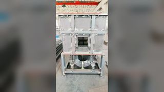 Horno de fusión por inducción de cobre Upcast | Equipo principal para la línea de producción de varillas de cobre de alta calidad